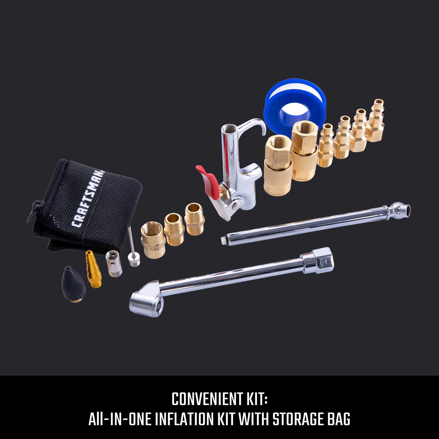 CRAFTSMAN 1/4 in. Air Tool Accessory Kit 18 pc