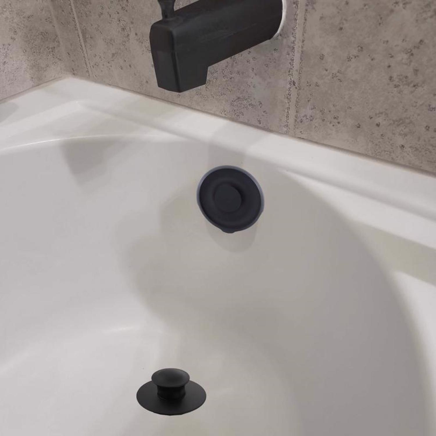 Danco 3 in. Matte Black Round Drain Cover Stine Home + Yard The