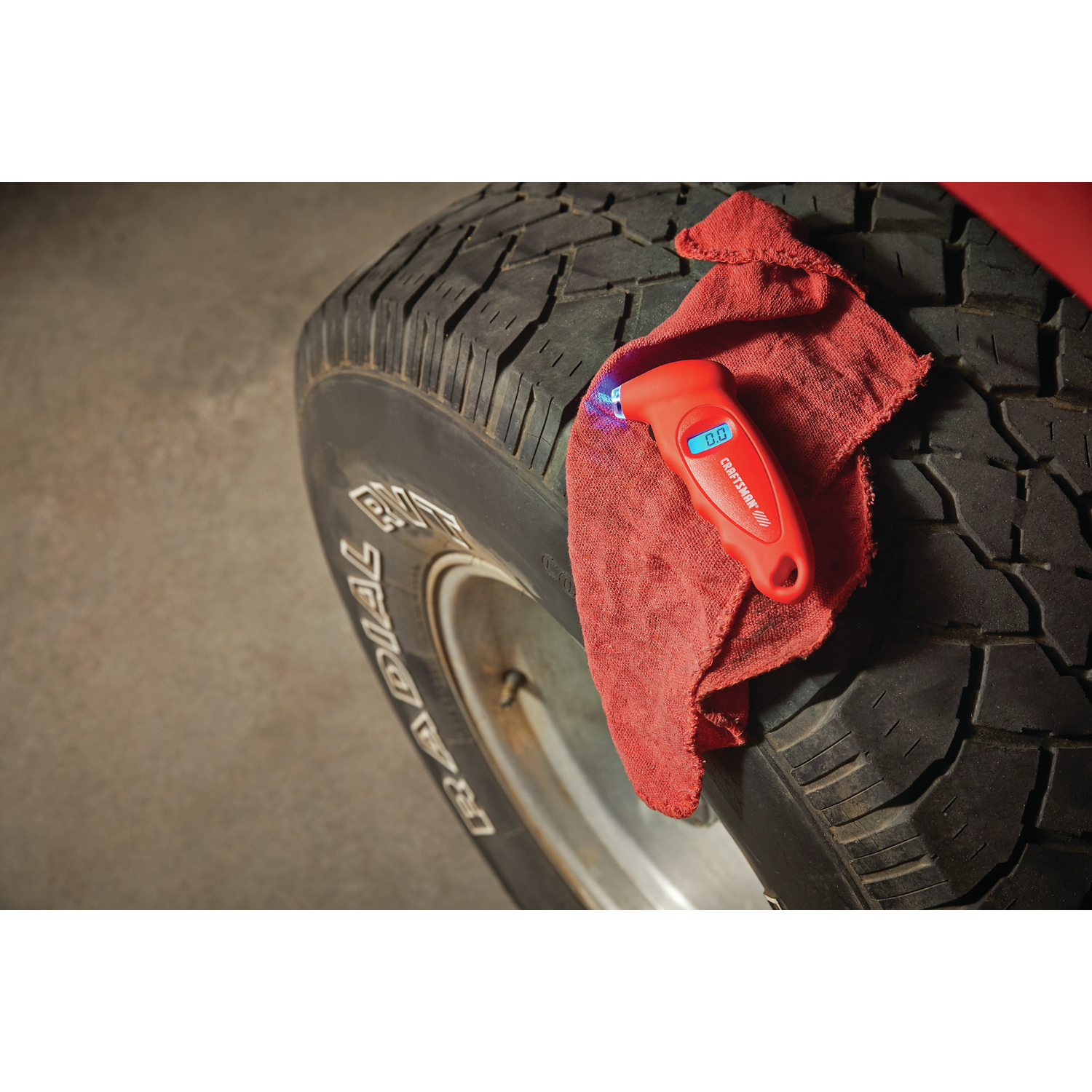 Craftsman 100 psi digital cheap tire pressure gauge