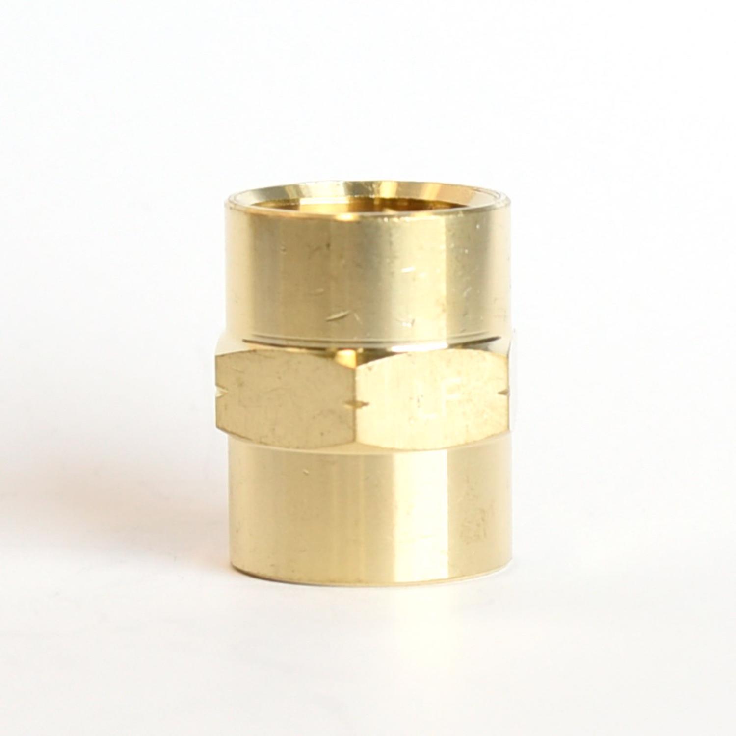 ATC 1/2 in. FPT 1/2 in. D FPT Brass Coupling