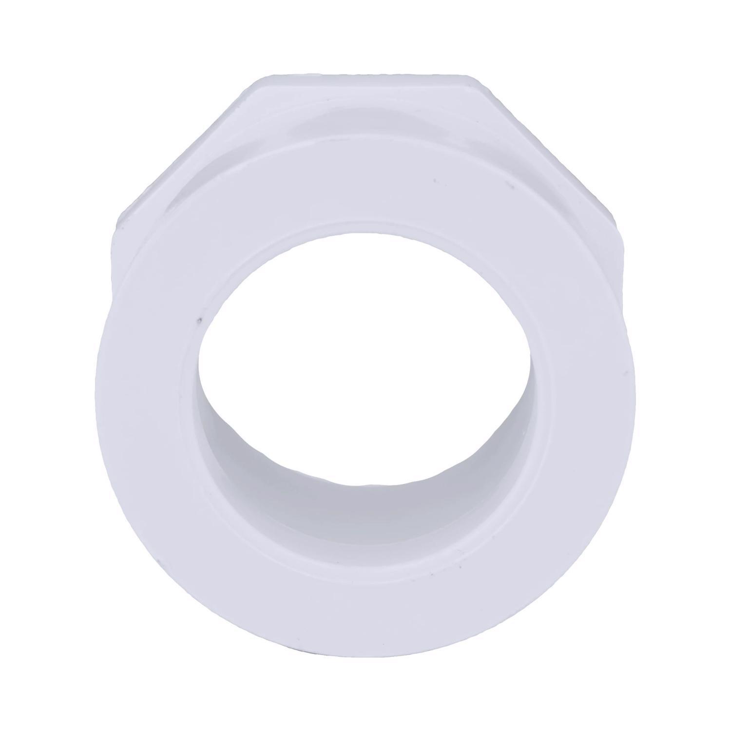 Charlotte Pipe Schedule 40 2 in. Spigot X 1-1/4 in. D Slip PVC Reducing Bushing 1 pk