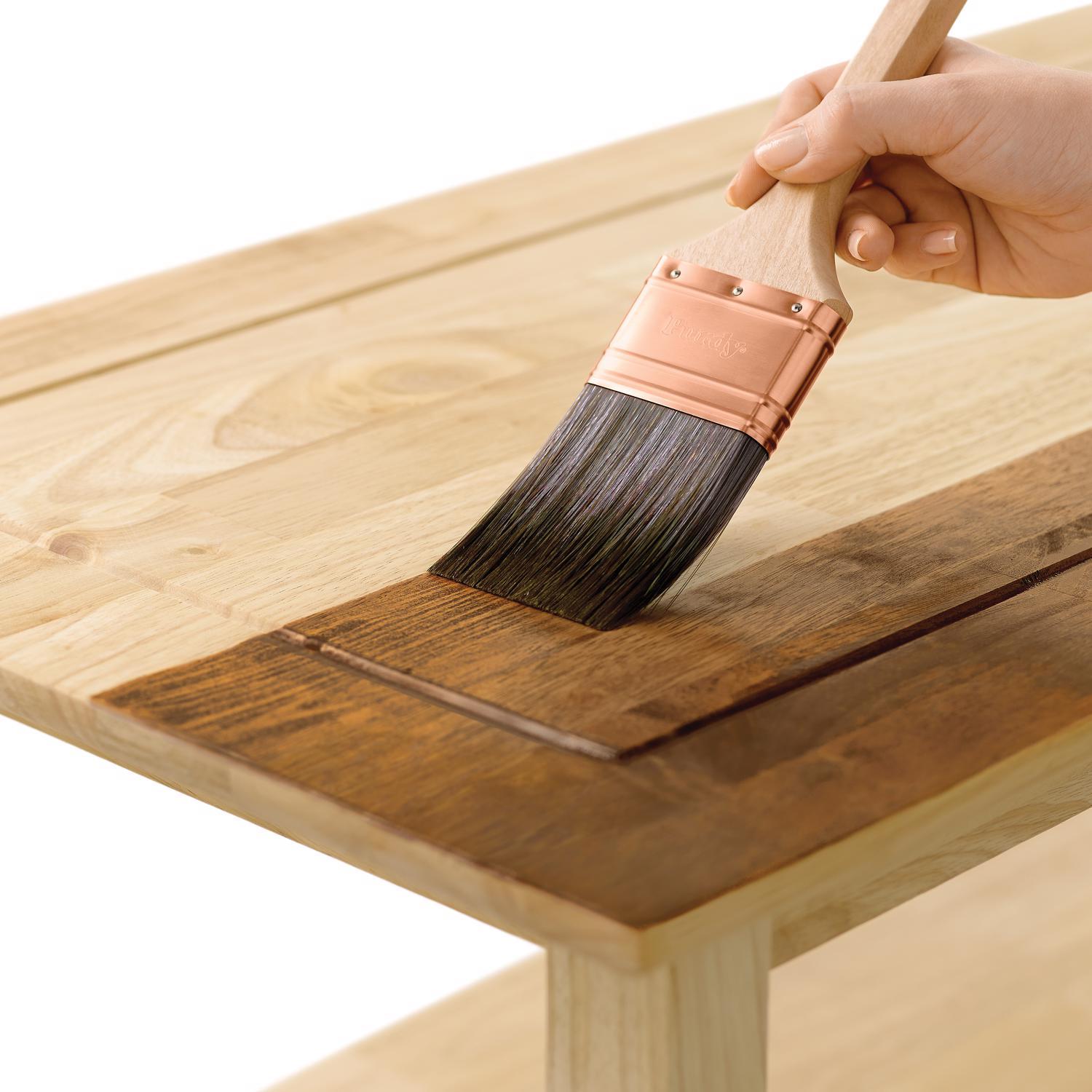 Minwax Wood Finish Semi-Transparent Honey Oil-Based Penetrating Wood Stain 1 qt