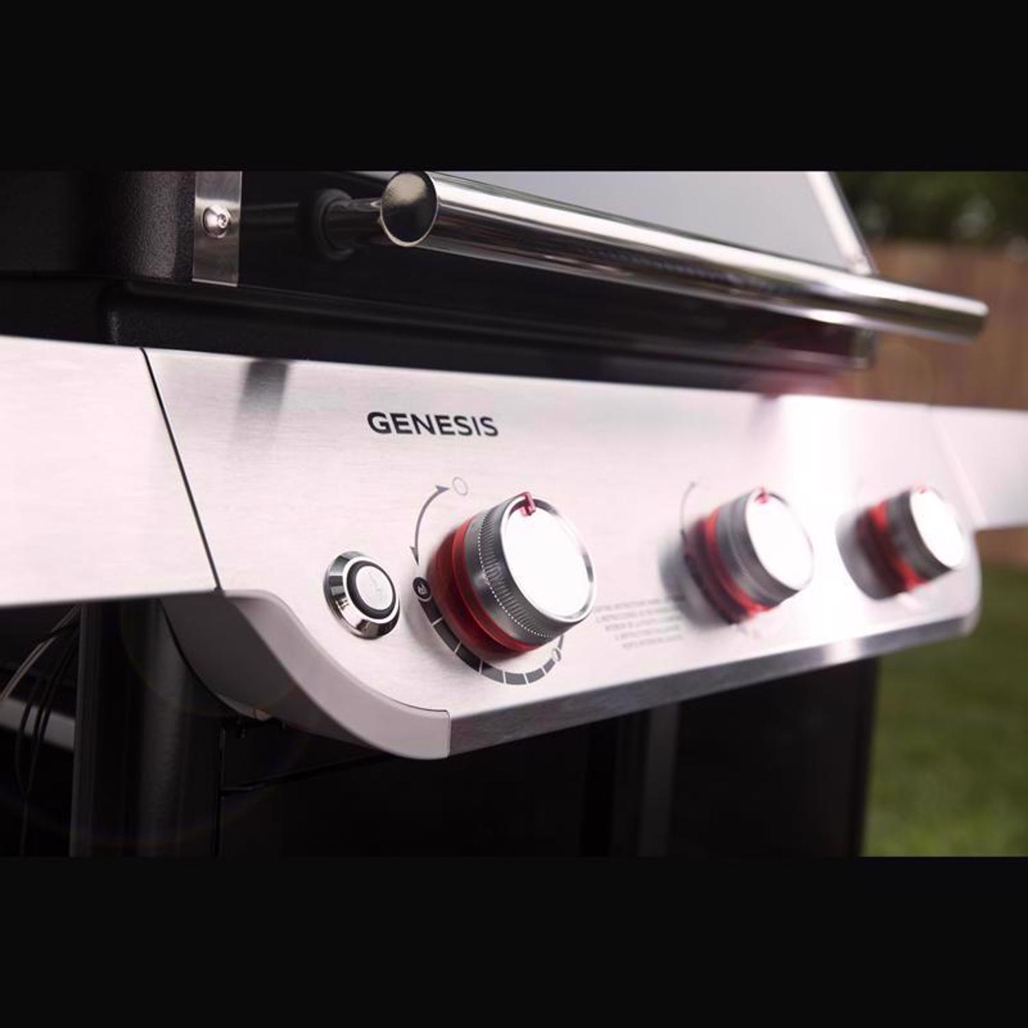 Weber Genesis E-315 3 Burner Natural Gas Grill Black