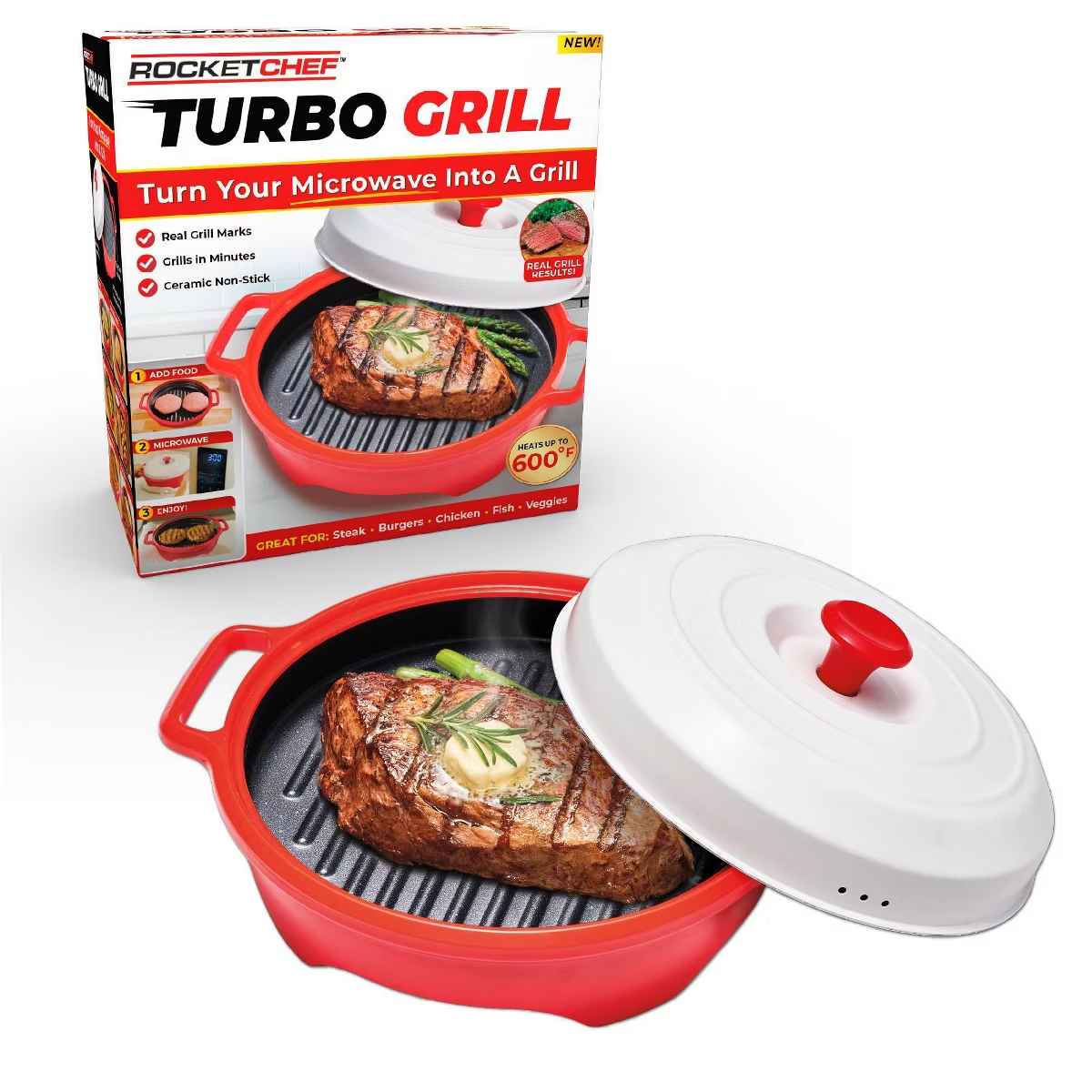 Rocket Chef Turbo Grill