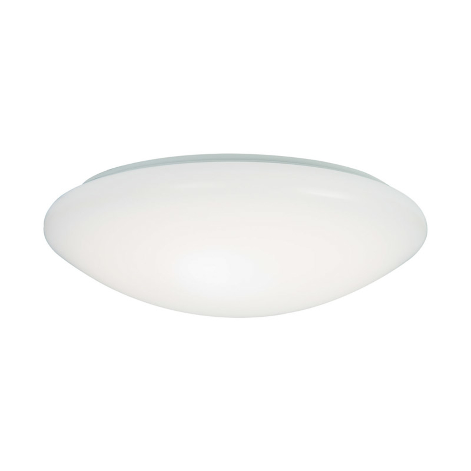 Metalux 3.2 in. H X 11 in. W X 11 in. L White LED Ceiling Light