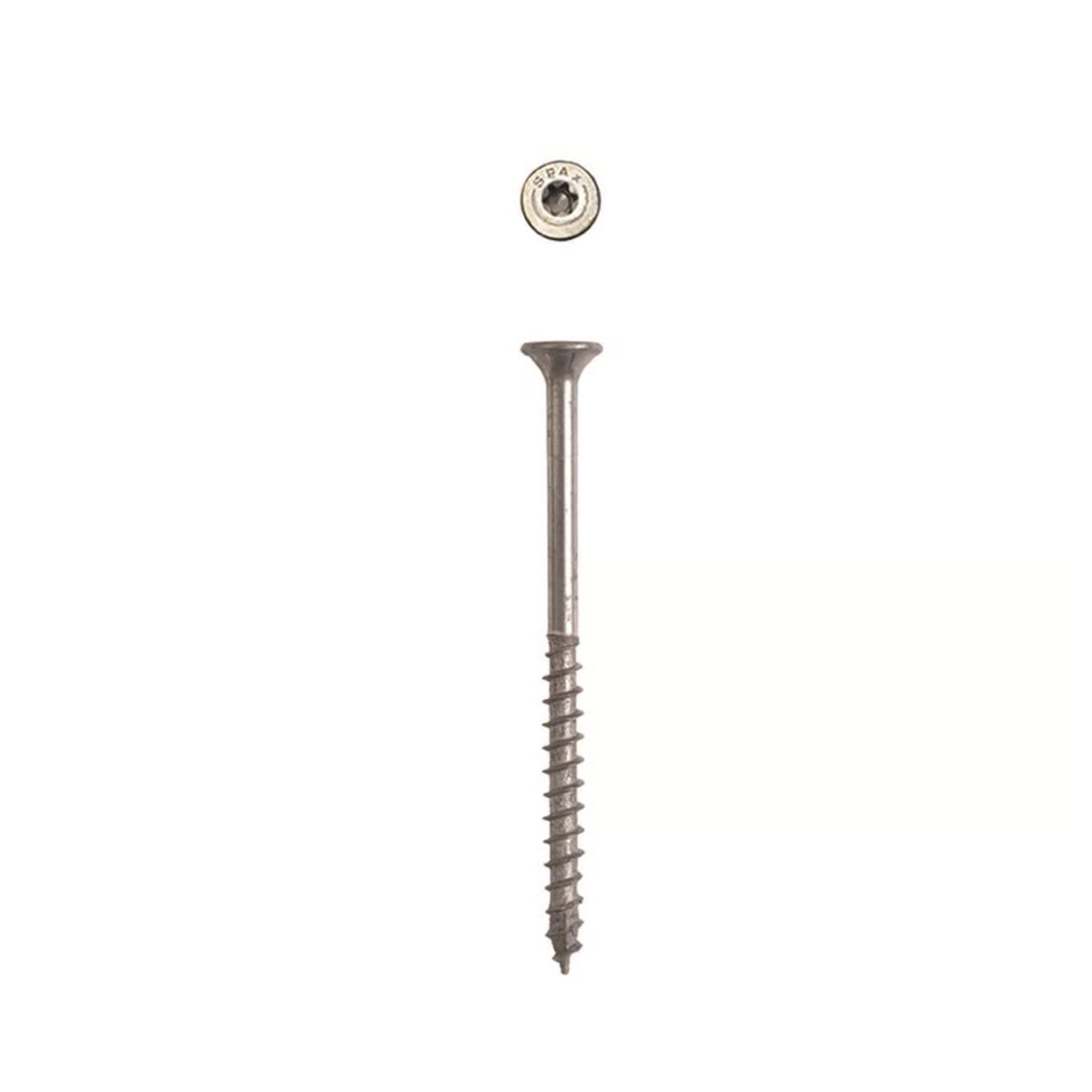 SPAX Multi-Material No. 9 Label X 2-1/2 in. L T-20+ Flat Head Serrated Construction Screws