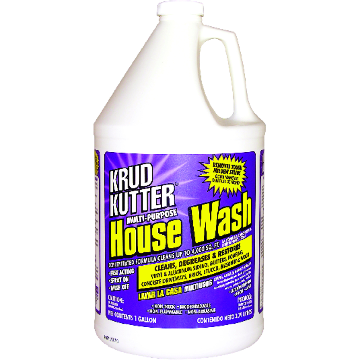 RustOleum Krud Kutter House Wash 1 gal Liquid Stine Home + Yard
