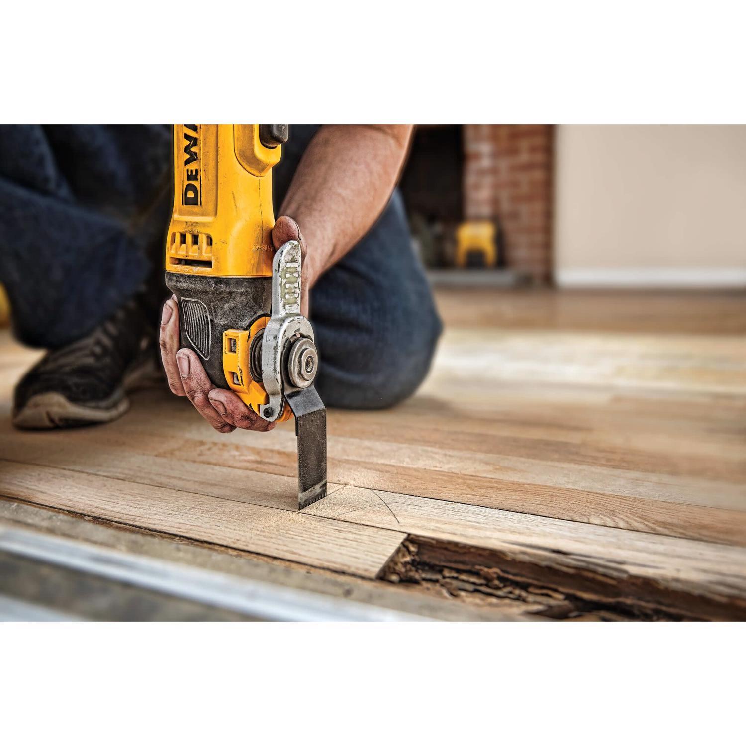 DeWalt Universal Fitment 2-1/2 in. L High Carbon Steel Precision Tooth Oscillating Blade 1 pc