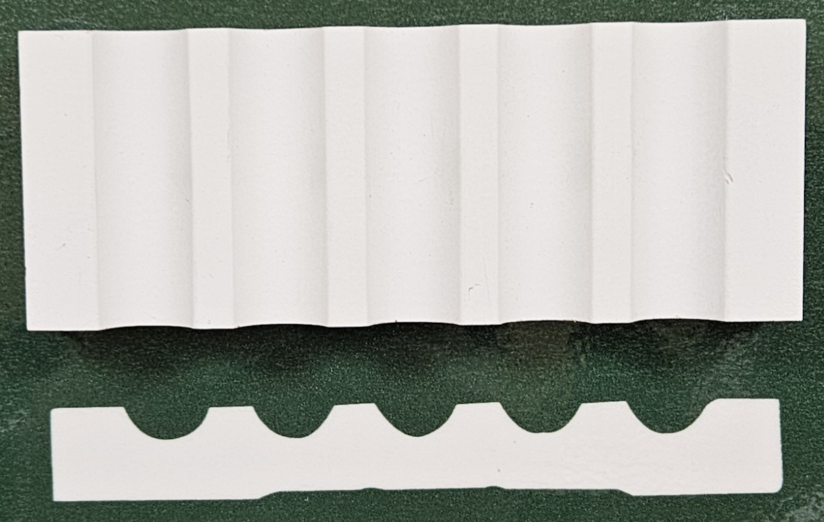 Csg 3 in. Fluted