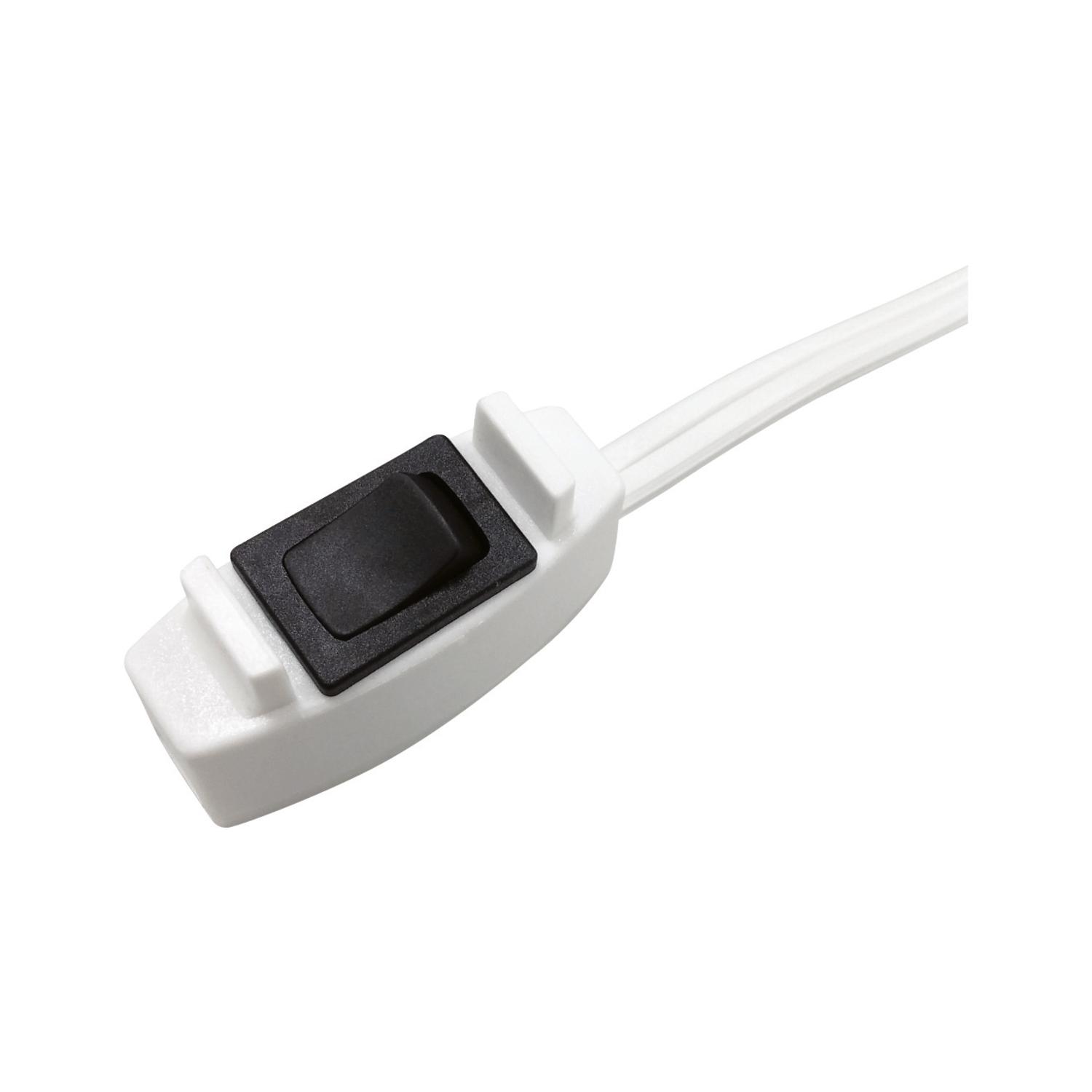 Ace Indoor 15 ft. L White Extension Cord with Switch 16/2 SPT-2