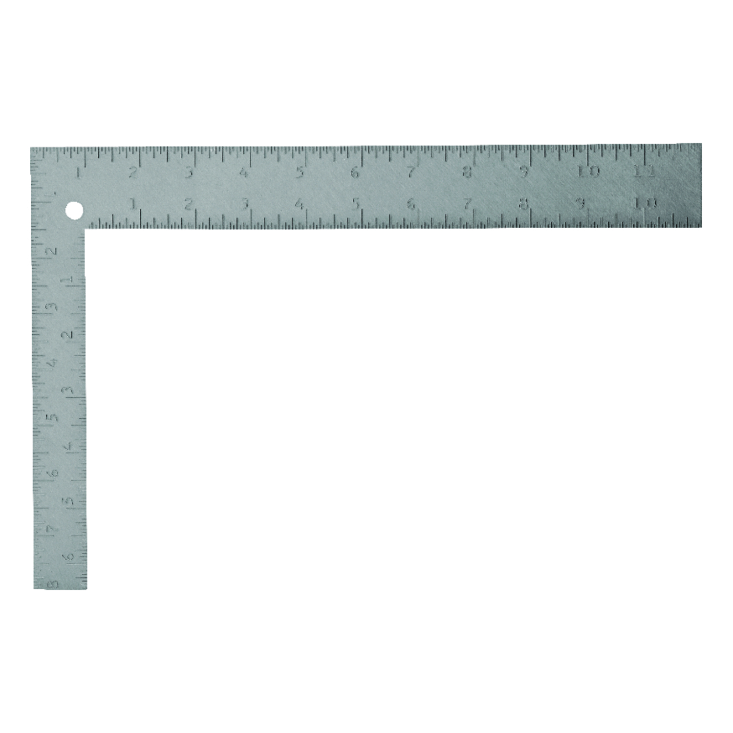 Stanley 12 in. L X 8 in. H Steel English Carpenter Square