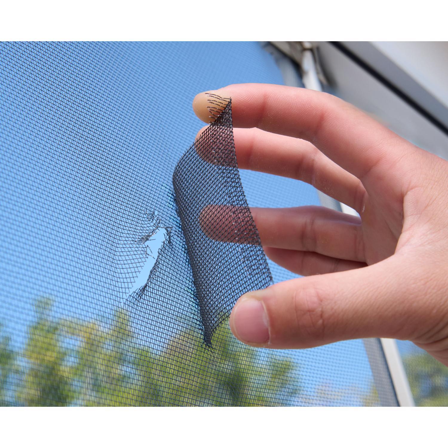 Ace Black Aluminum Screen Repair Patch 3 in. W X 3 in. L 5 pk