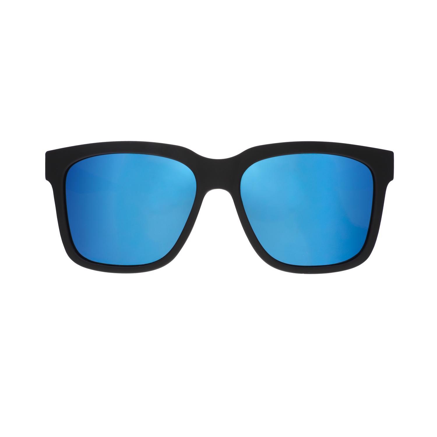 goodr Tidal G - Buoys Don't Cry Sunglasses Unisex Black Frame Blue Lens