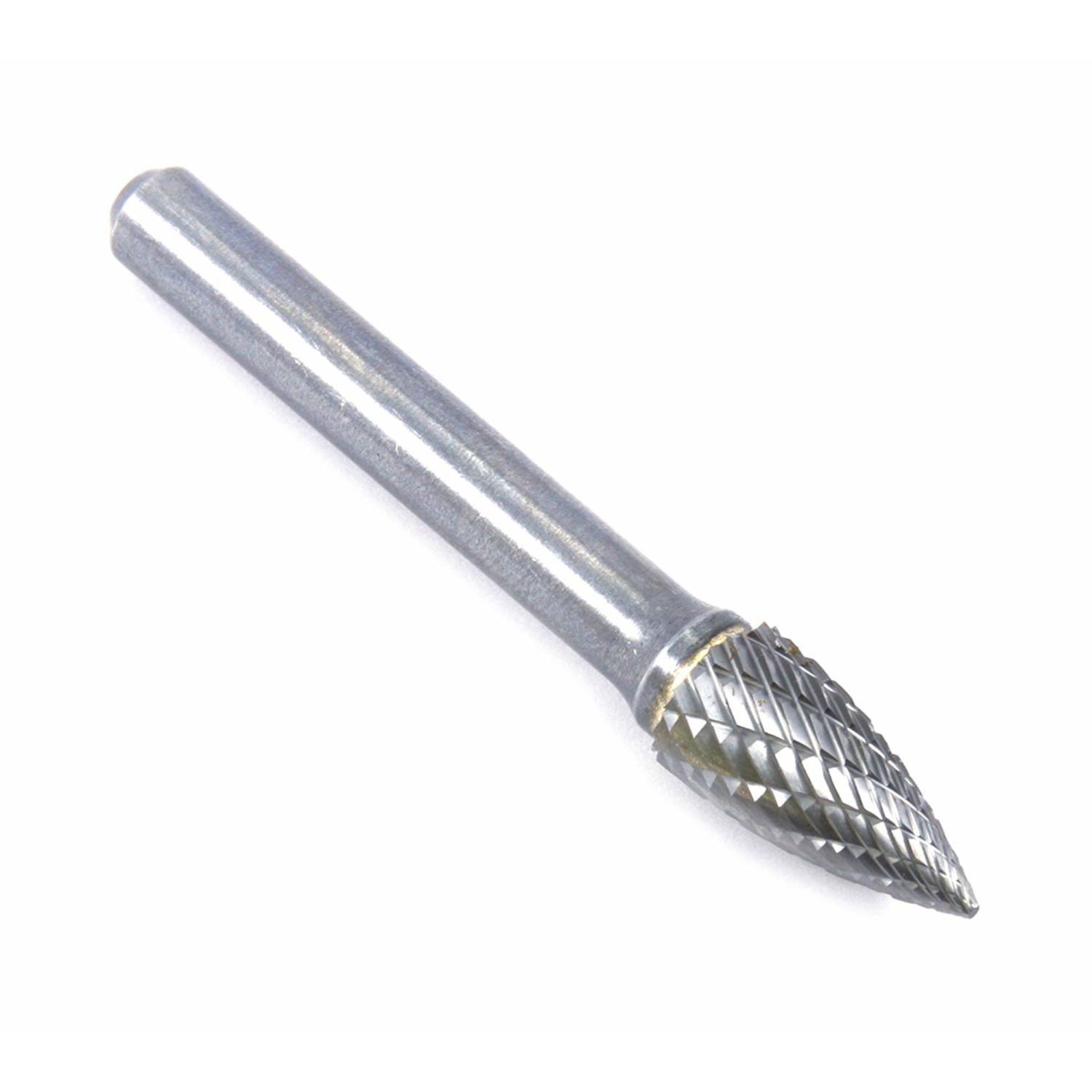 Forney 3/8 in. D X 2.5 in. L Tree Burr Tungsten Carbide 1 pc