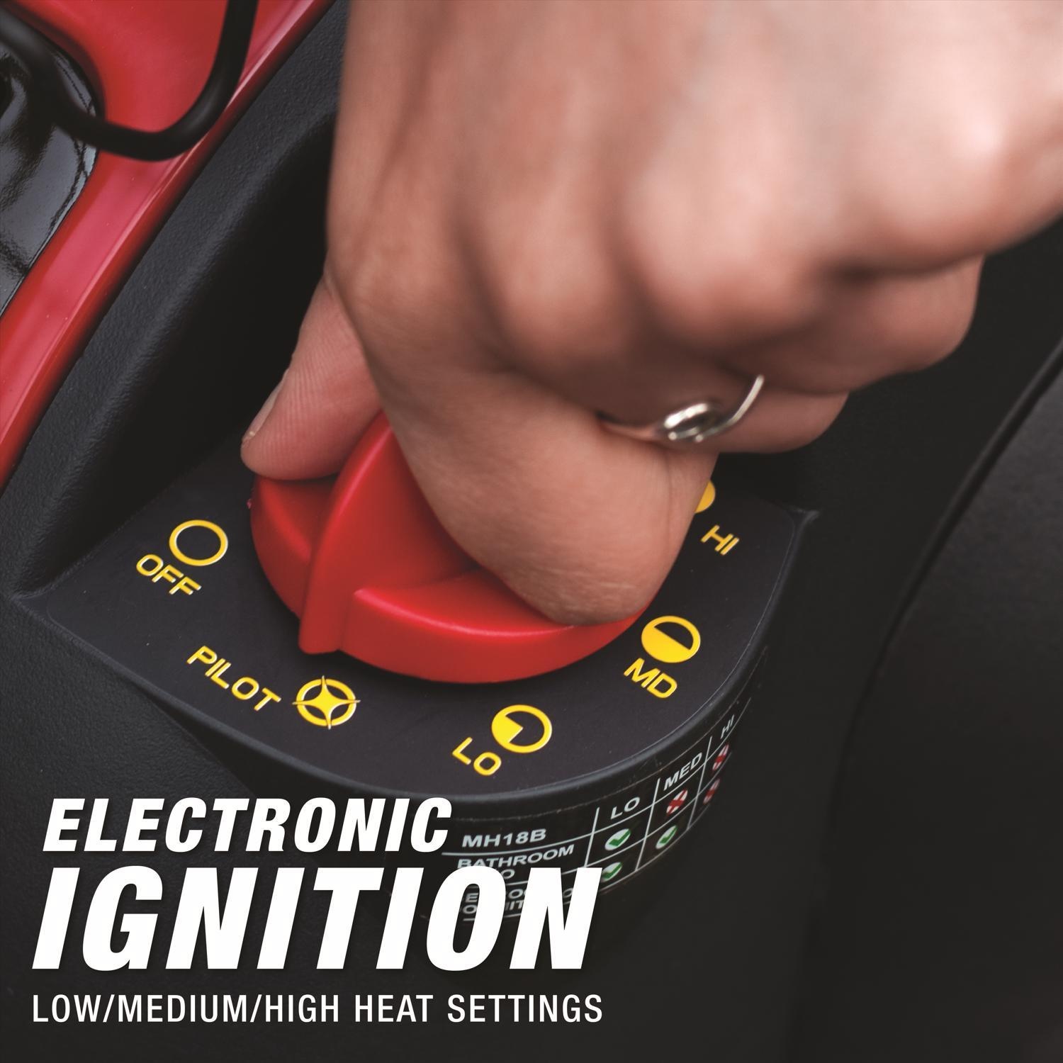 Mr. Heater Big Buddy 18000 Btu/h 450 sq. ft. Radiant Propane Portable Heater