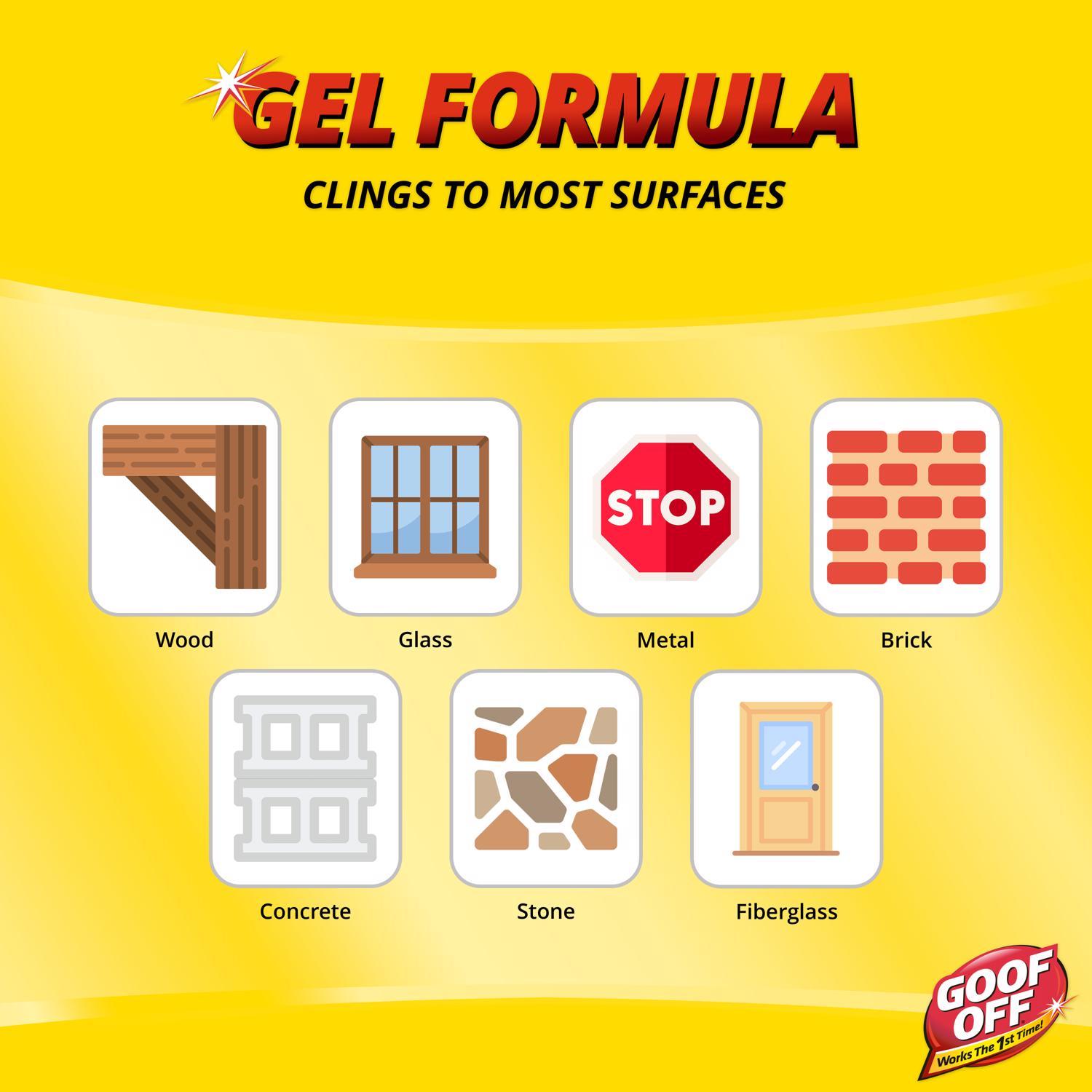 Goof Off Pro Strength Graffiti All Purpose Remover 16 oz