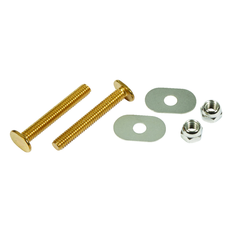 Ace Bowl to Floor Bolts Brass