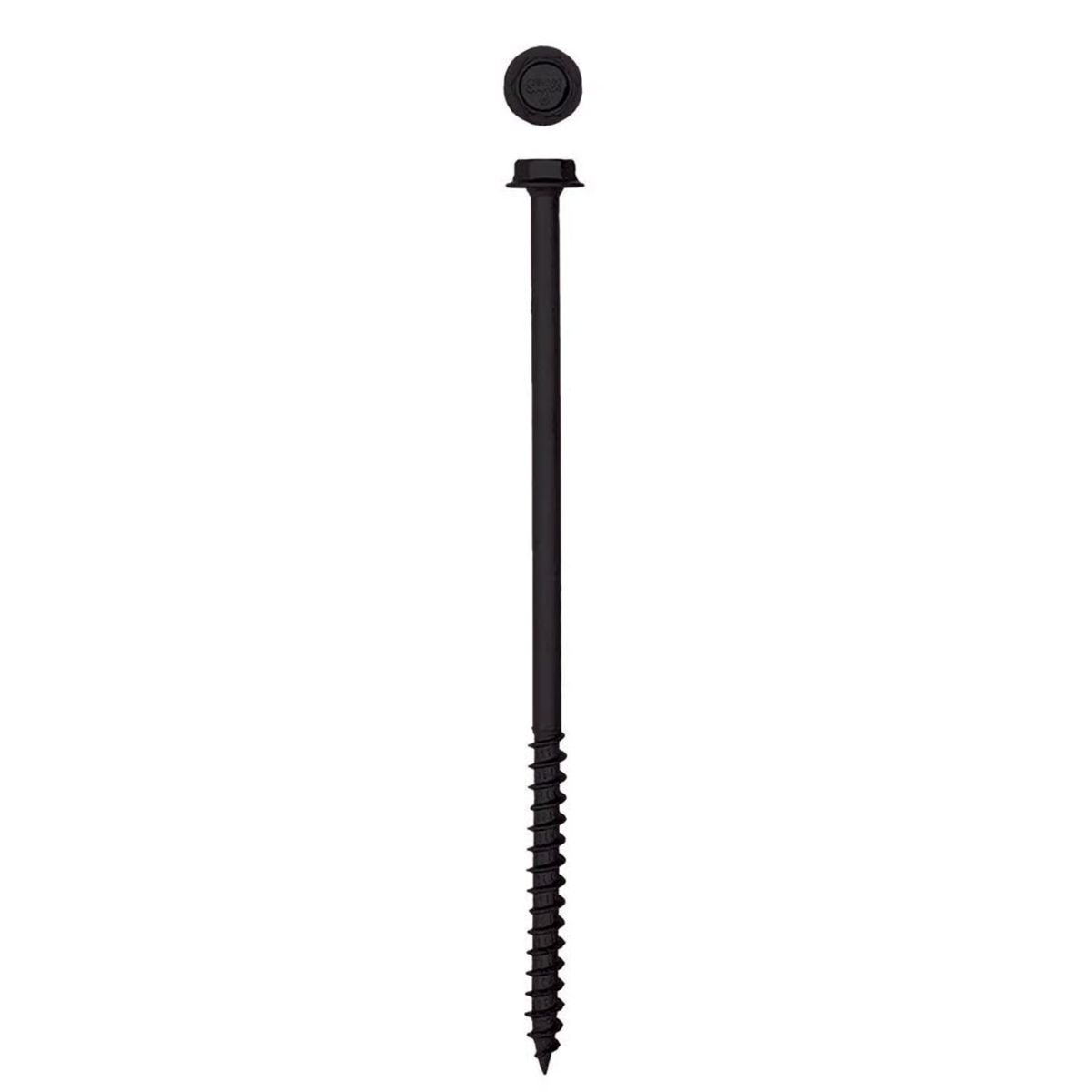 SPAX PowerLags 1/4 in. in. x 6 in. L Hex Drive Hex Washer Head Serrated Structural Screws