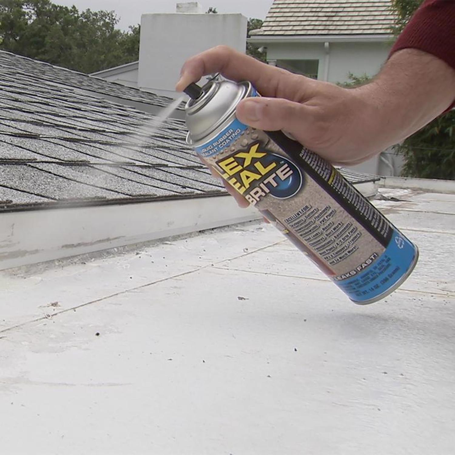 Flex Seal Family of Products Flex Seal Off White Brite Rubber Spray Sealant 14 oz