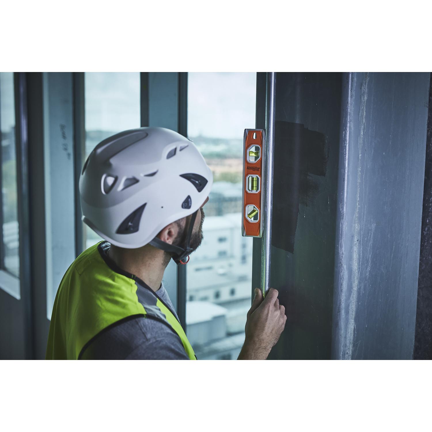 Johnson 10 in. Aluminum Magnetic Torpedo Level 3 vial