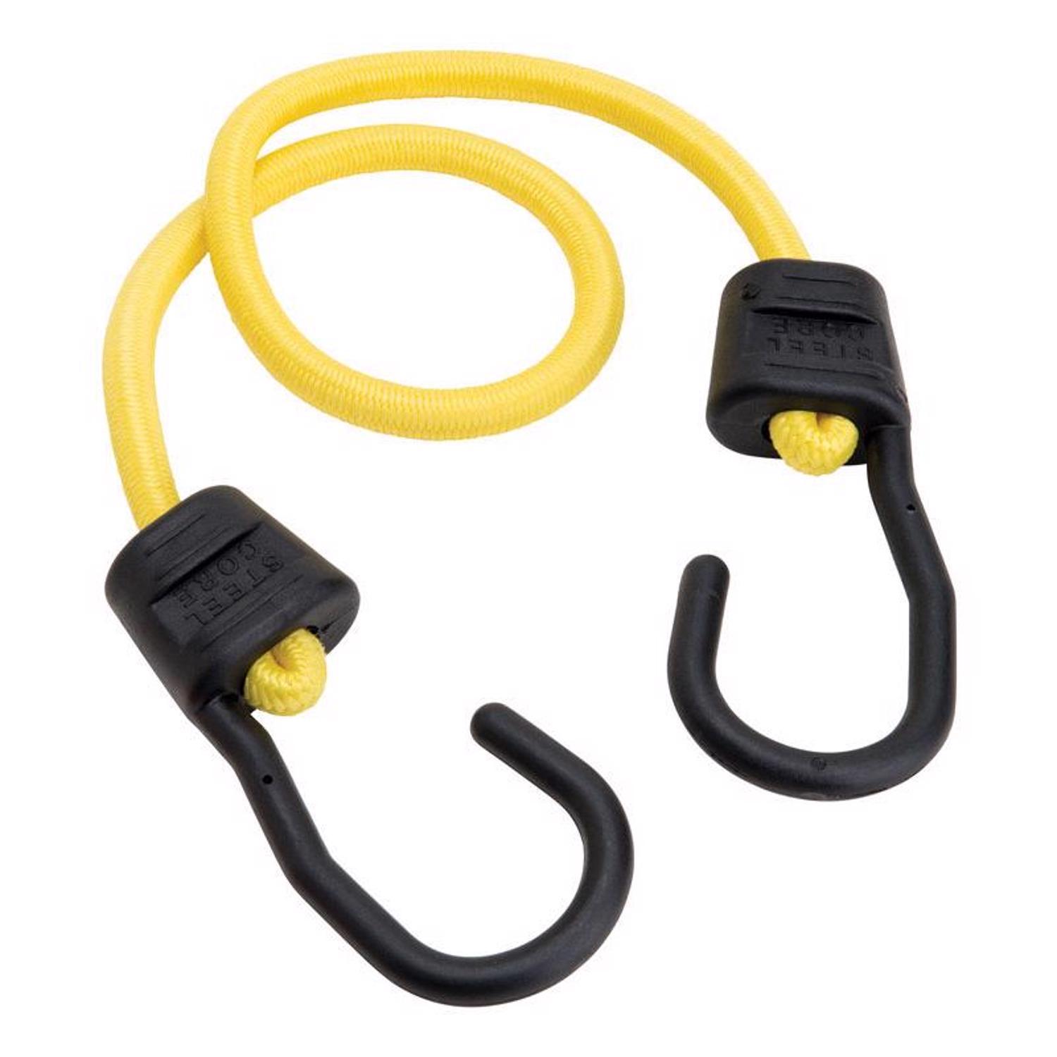 Keeper Yellow Bungee Cord 24 in. L X 0.374 in. 1 pk