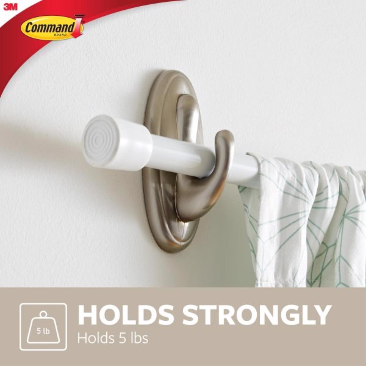 3M Command Large Plastic Designer Hooks 4.06 in. L 1 pk