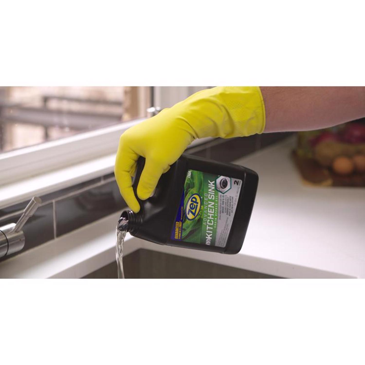 Zep Advanced Kitchen Sink Gel Drain Opener 1 qt Stine Home + Yard