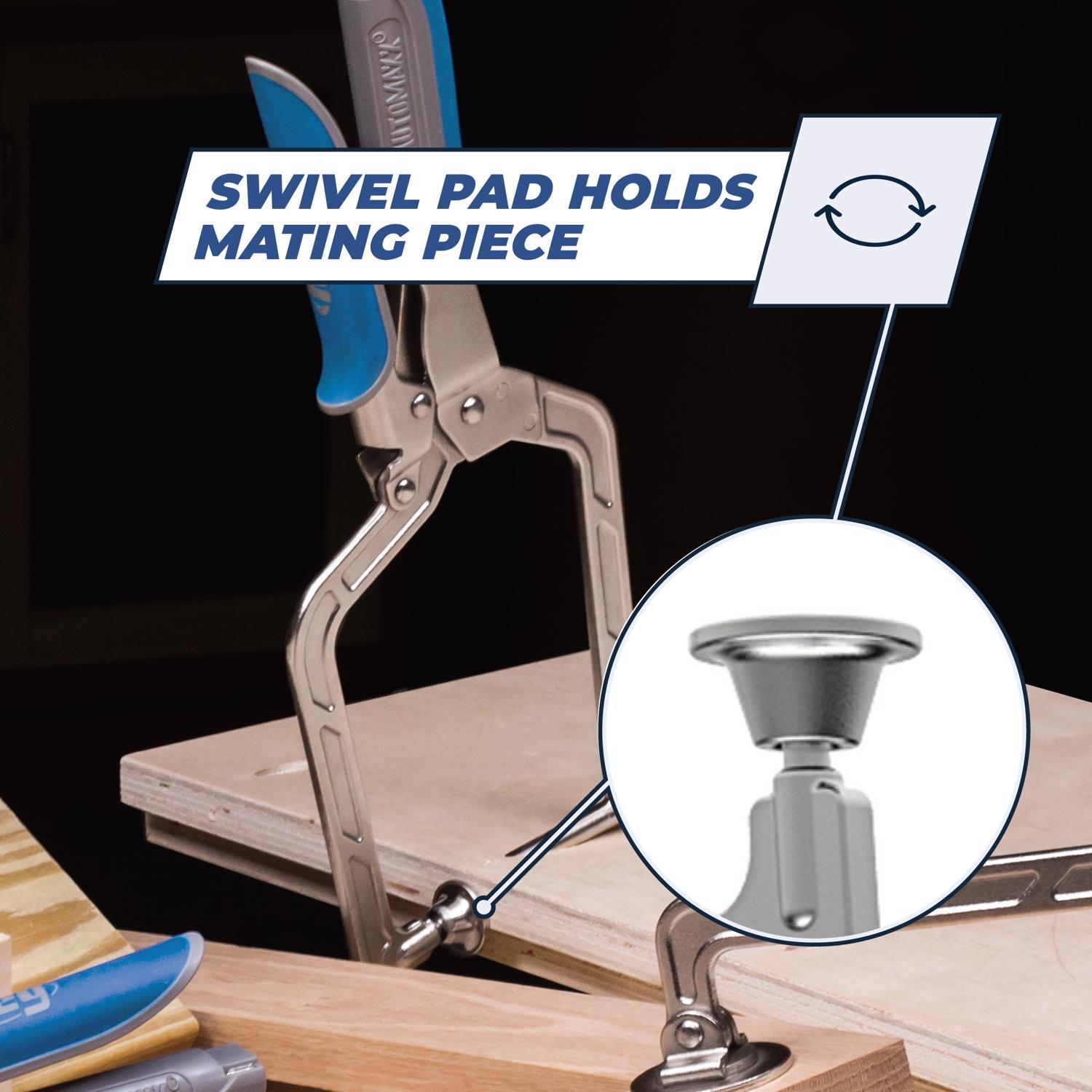 Kreg Automaxx 5 in. X 5 in. D Right Angle Clamp 450 lb 1 pc