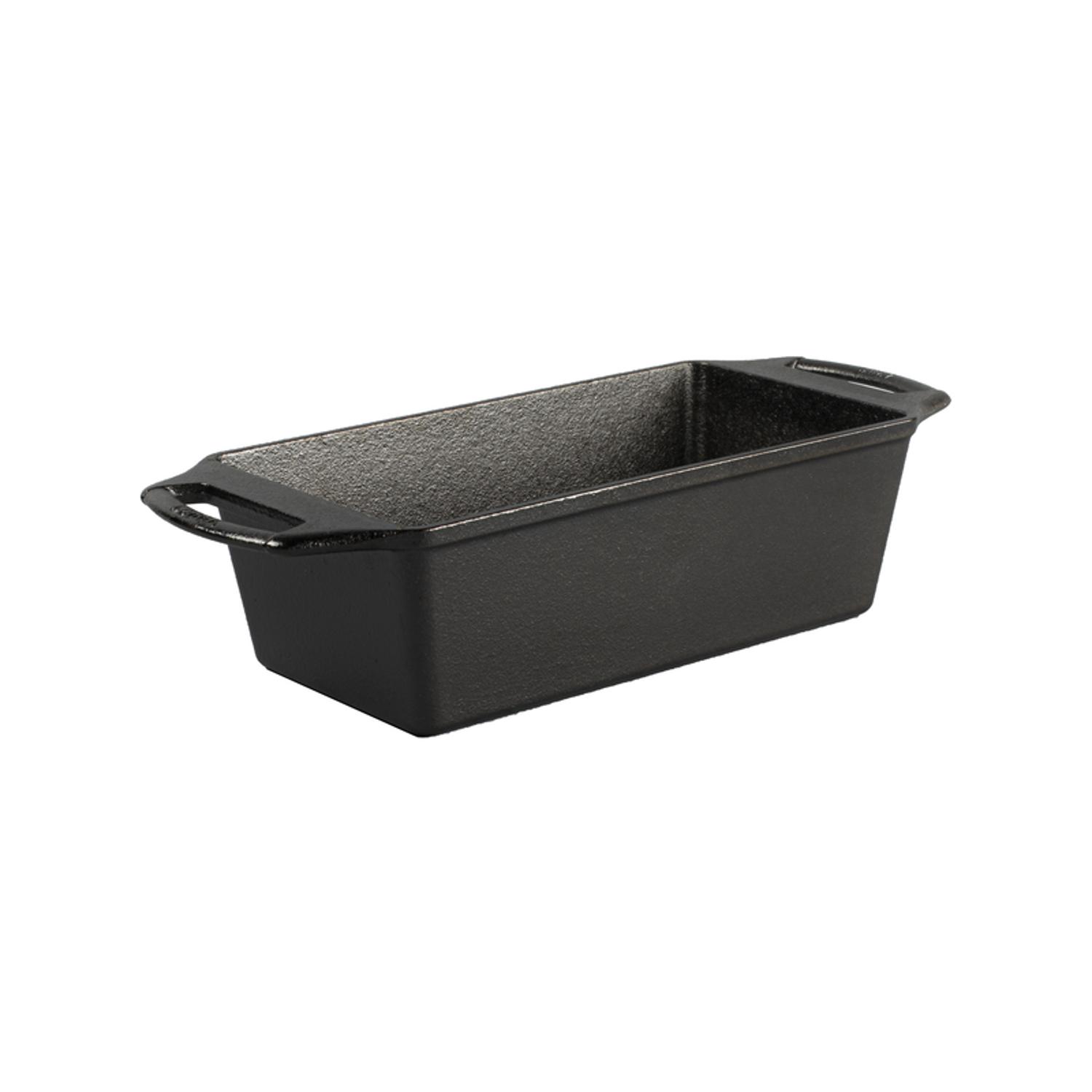 Lodge 8.5 in. W X 4.5 in. L Loaf Pan Black 1 pc