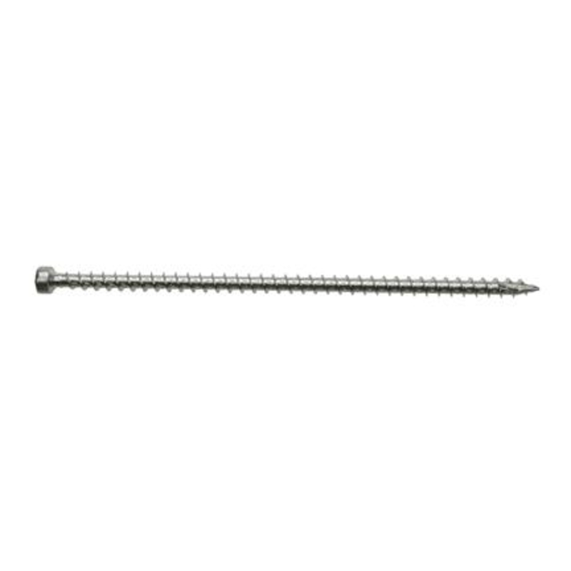 Simpson Strong-Tie Structural Screws Star Standard 6 in. L Zinc 2.1 lb. Orange