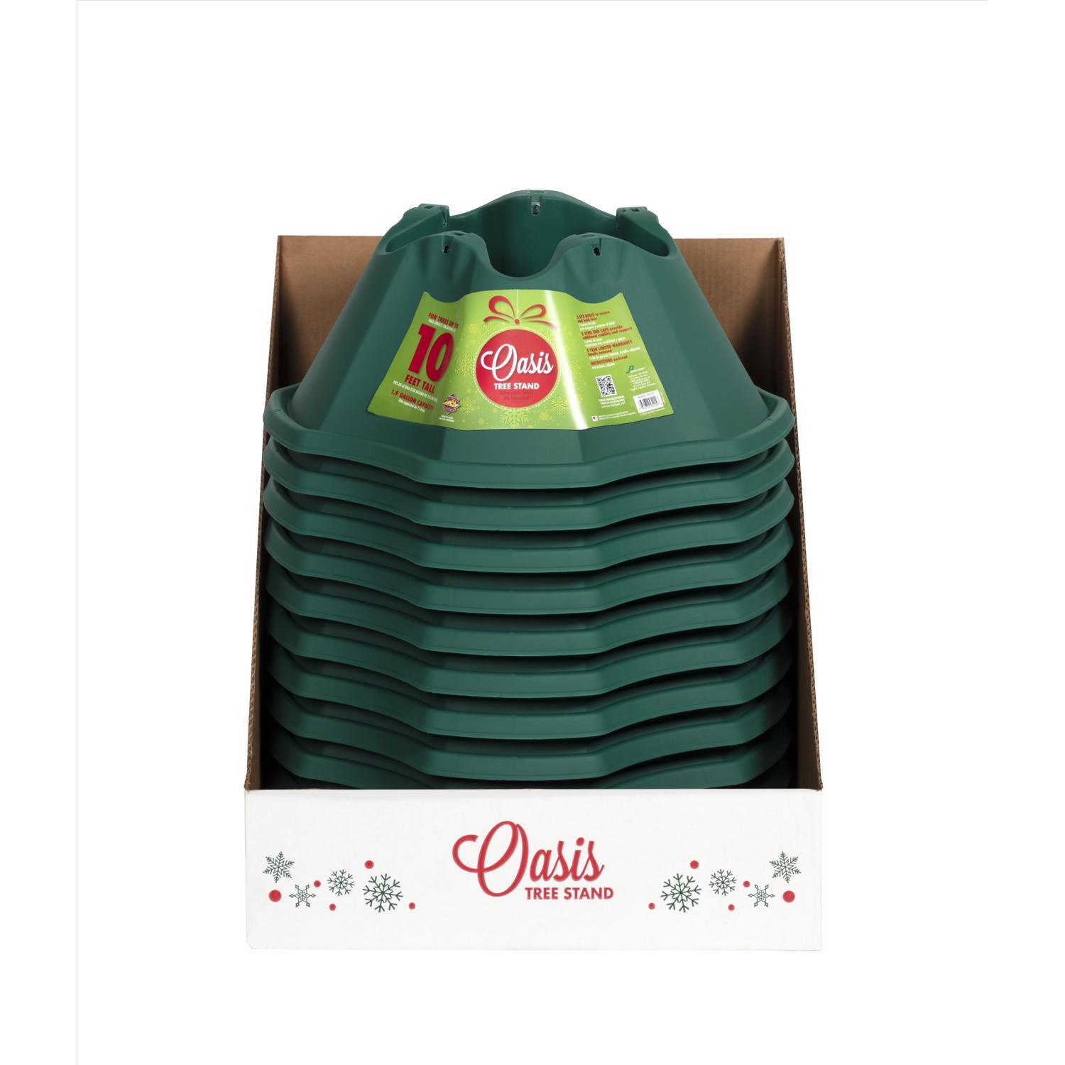 Jack Post Large Plastic Real Christmas Tree Stand 10 ft.