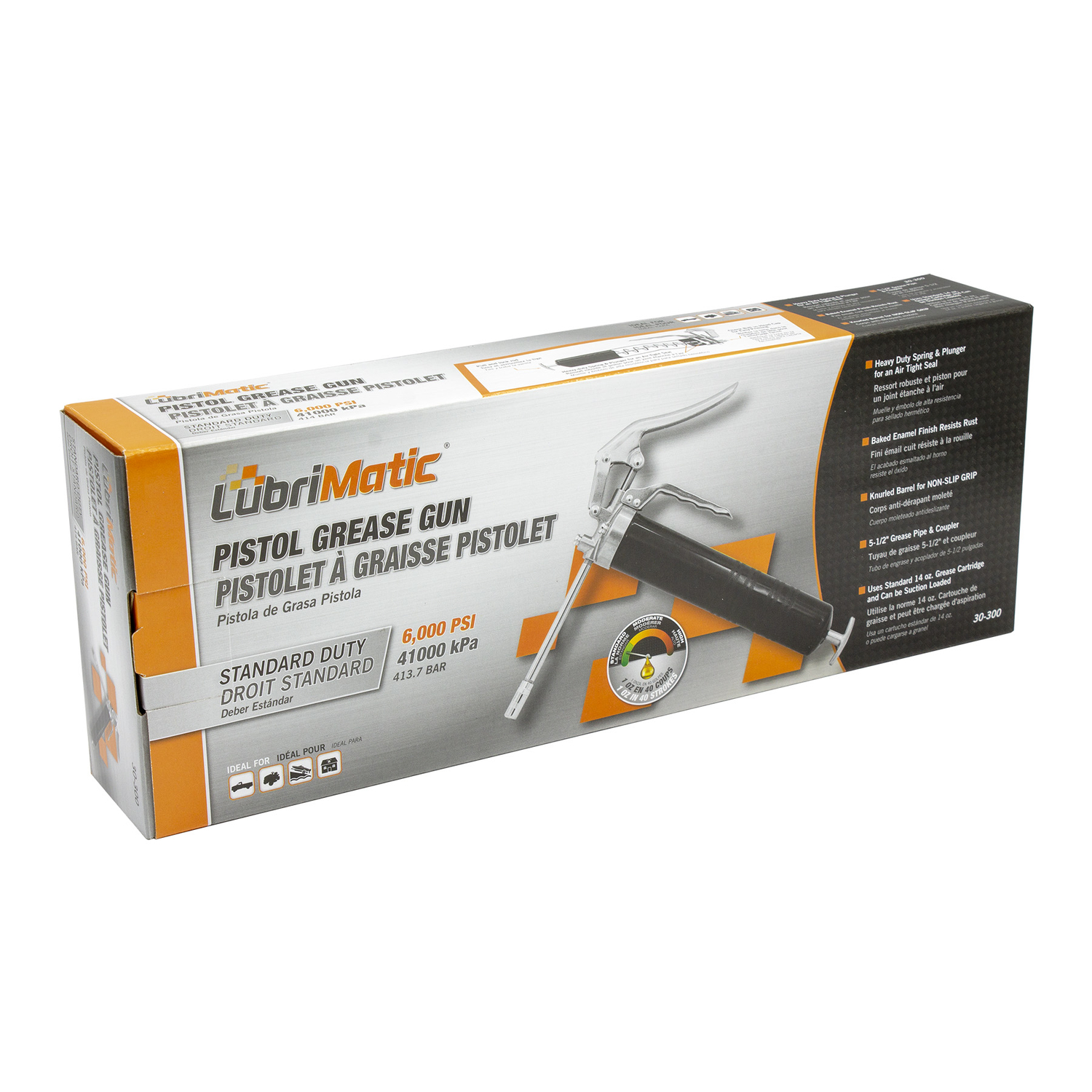 LubriMatic Manual Grease Gun 14 oz