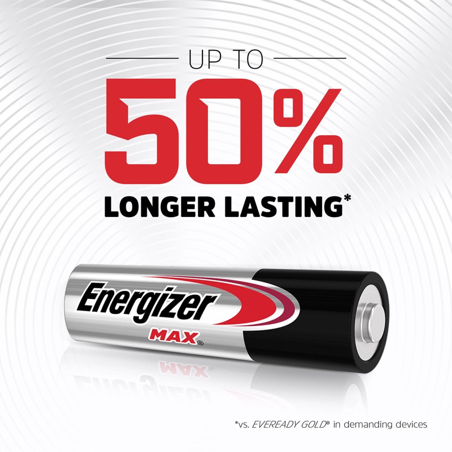 Energizer Max Premium AA Alkaline Batteries 20 pk Carded