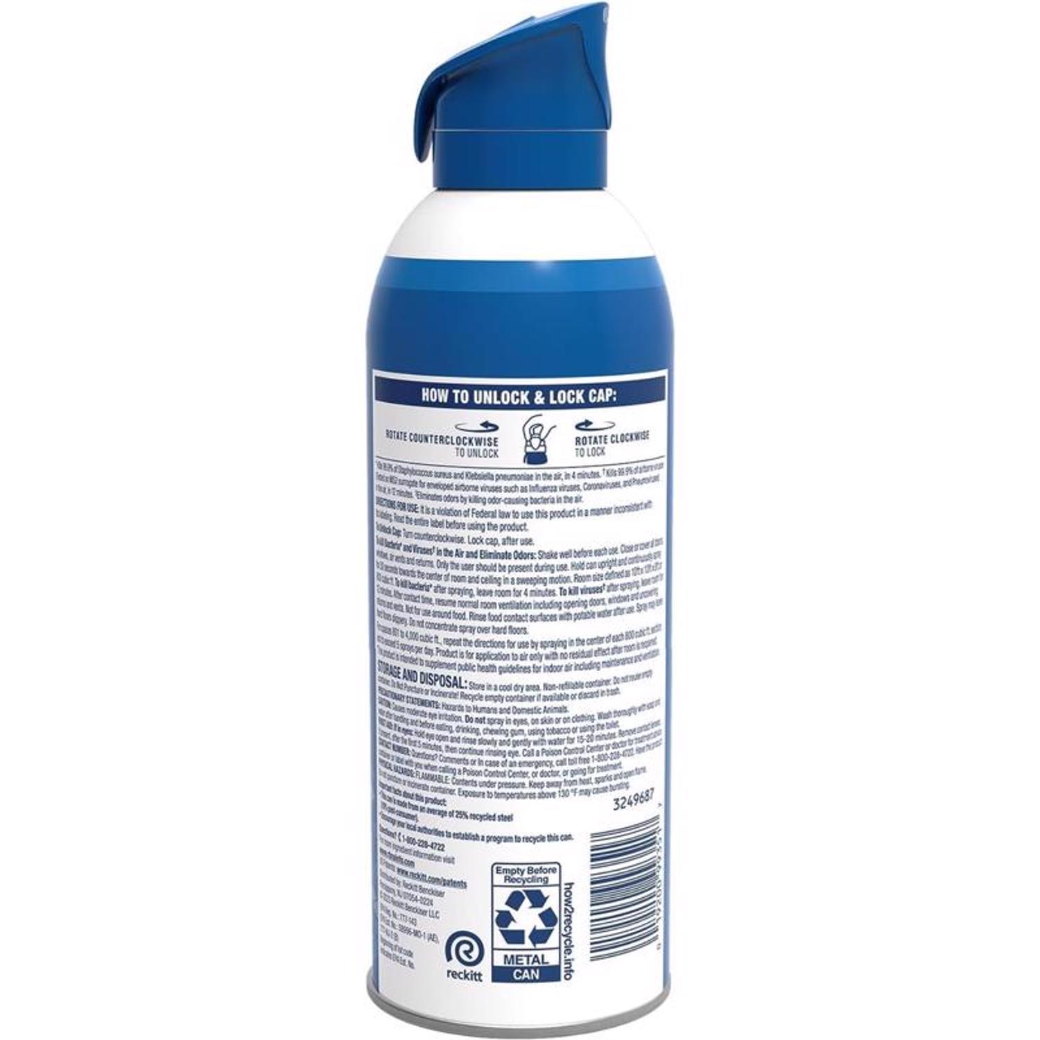 Lysol White Linen Scent Air Sanitizer 10 oz 1 pk