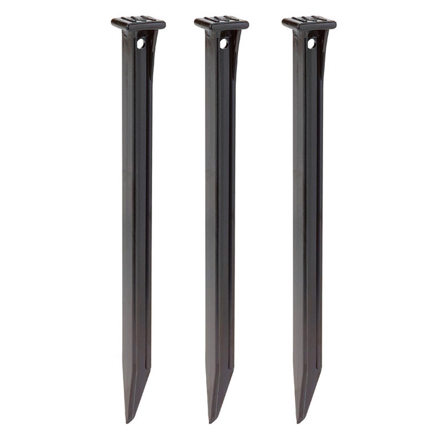 Master Mark 10 in. H Plastic Black Stake Kit