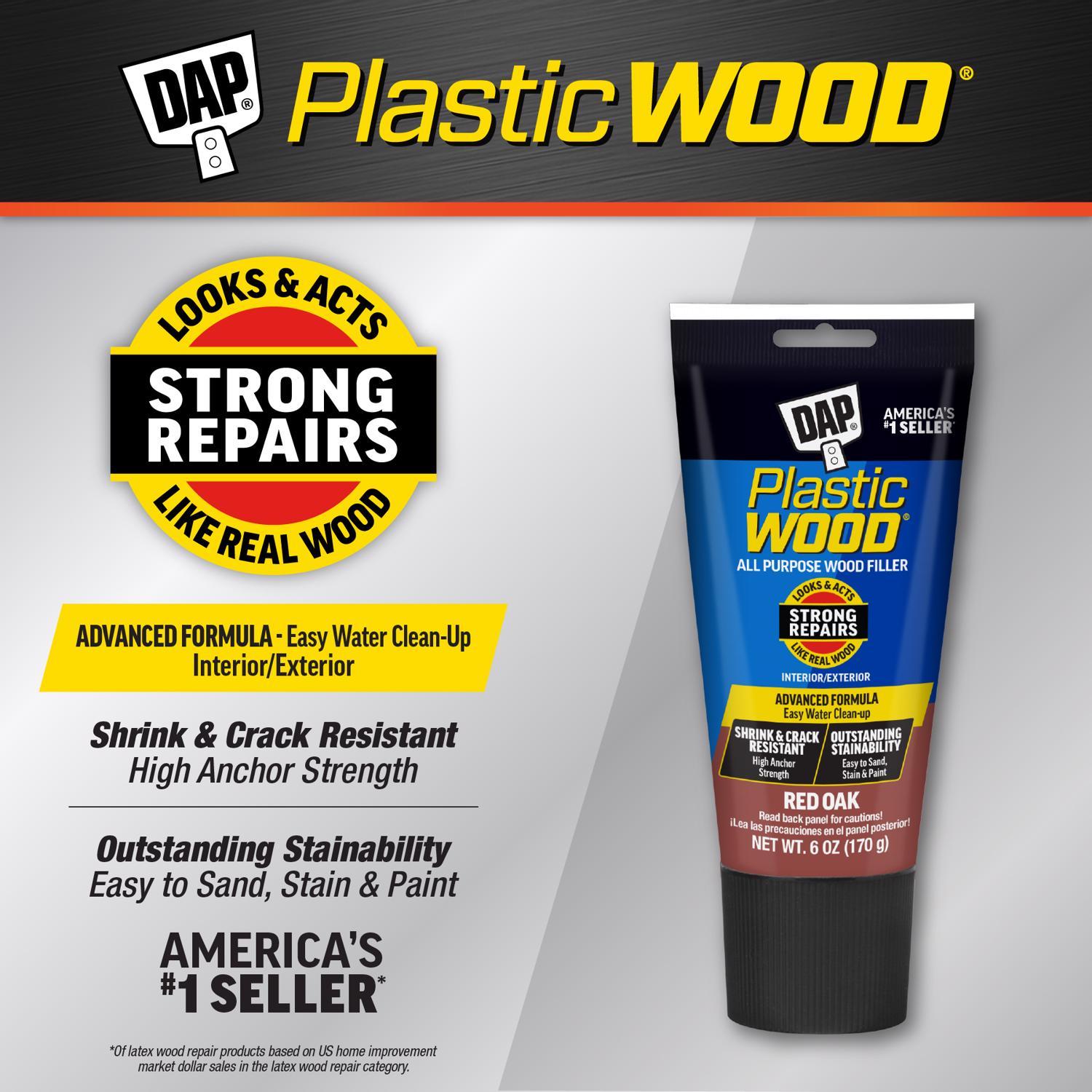 DAP Plastic Wood Red Oak Wood Filler 6 oz