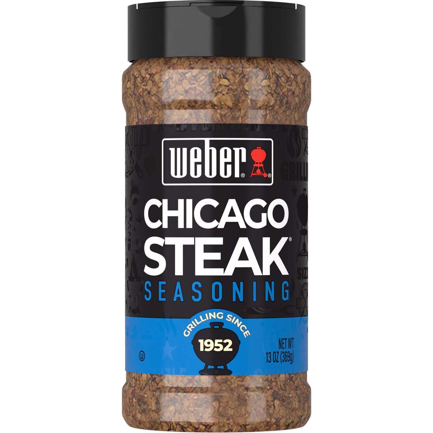Weber Gluten Free Chicago Steak Seasoning 13 oz