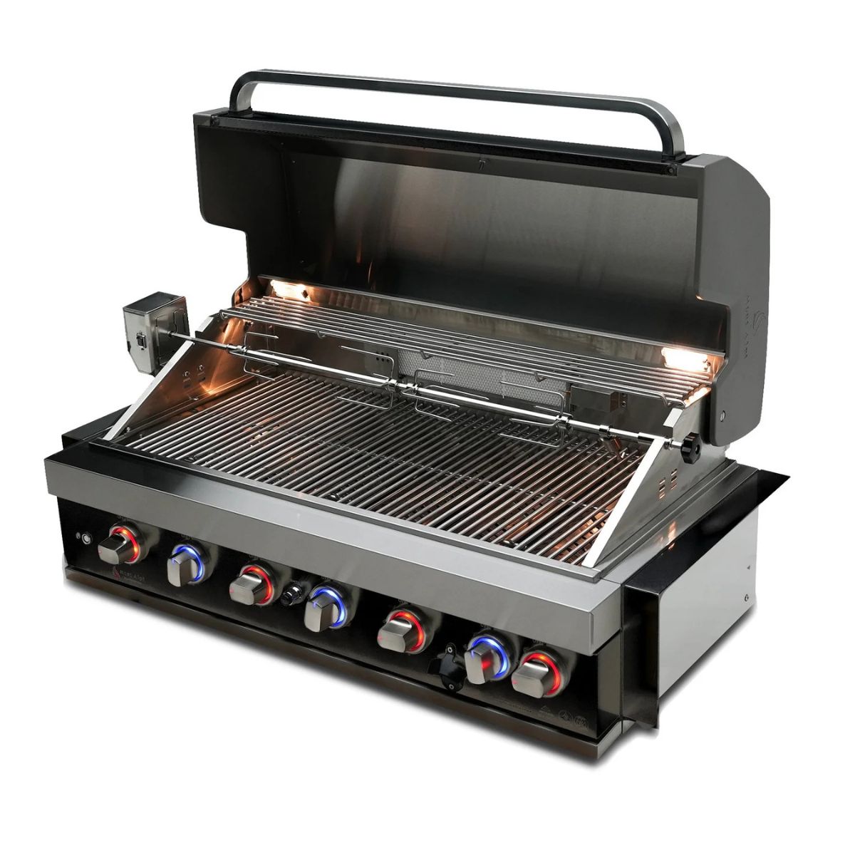 Mont Alpi 44 in. Black Stainless Steel Built-In Grill