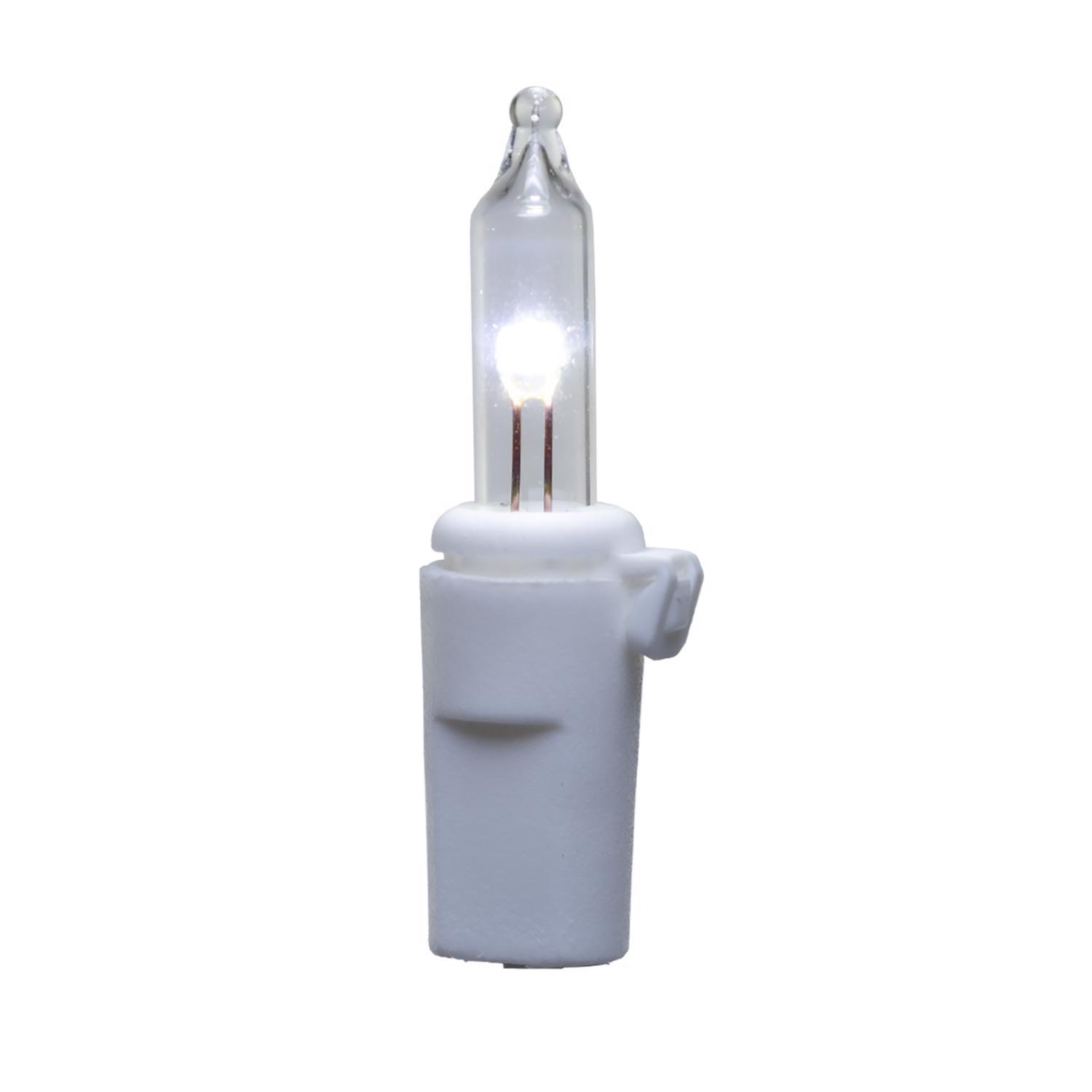 Celebrations Classic LED T5 Pure White 100 ct Icicle Christmas Lights 6 ft.