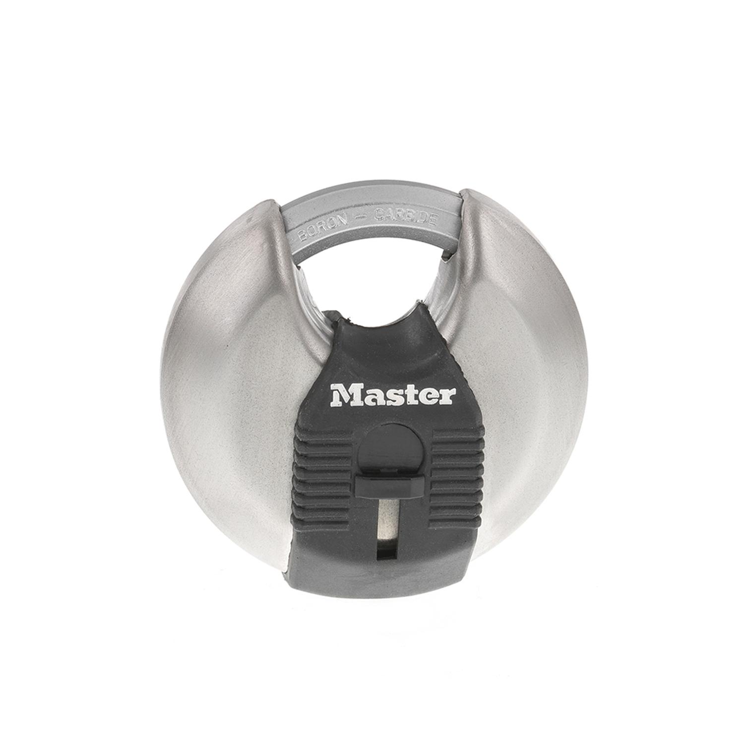 Master Lock Magnum 2-3/4 in. H X 1-13/64 in. W X 2-3/4 in. L Steel Ball Bearing Shrouded Padlock