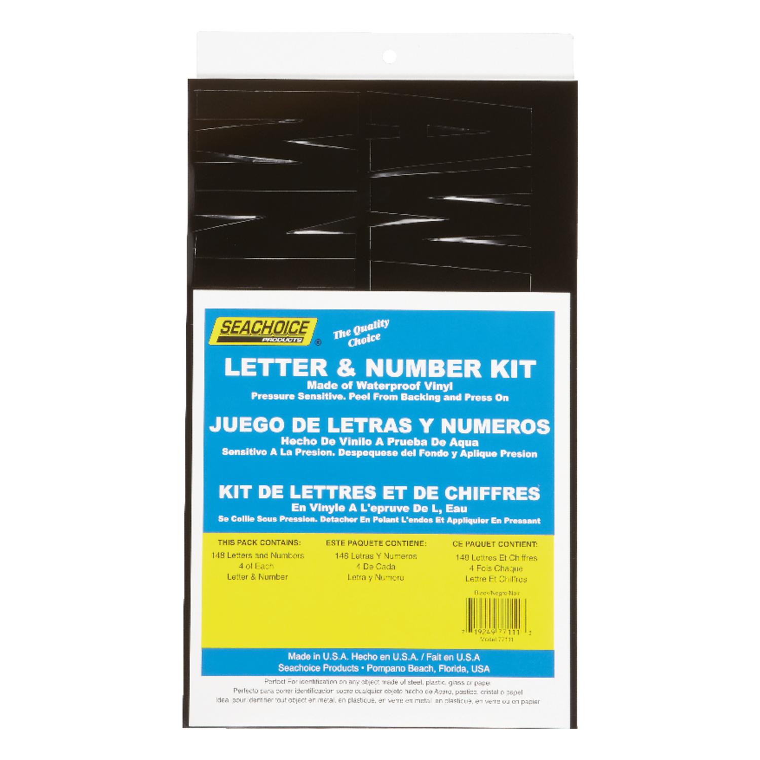 Seachoice Vinyl Letter And Number Kits 148 pk