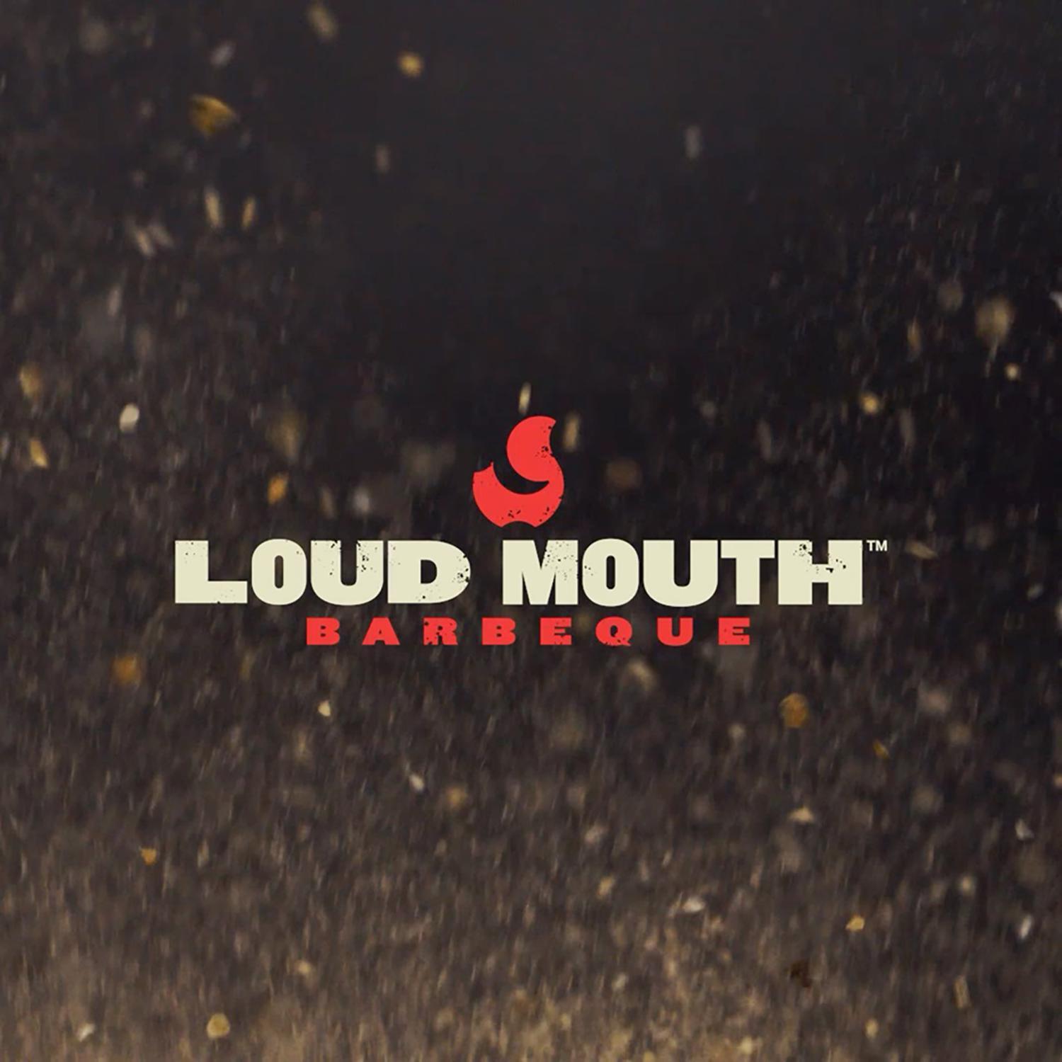 Loud Mouth KAABLAMO Hot N' Spicy BBQ Sauce 19.4 oz