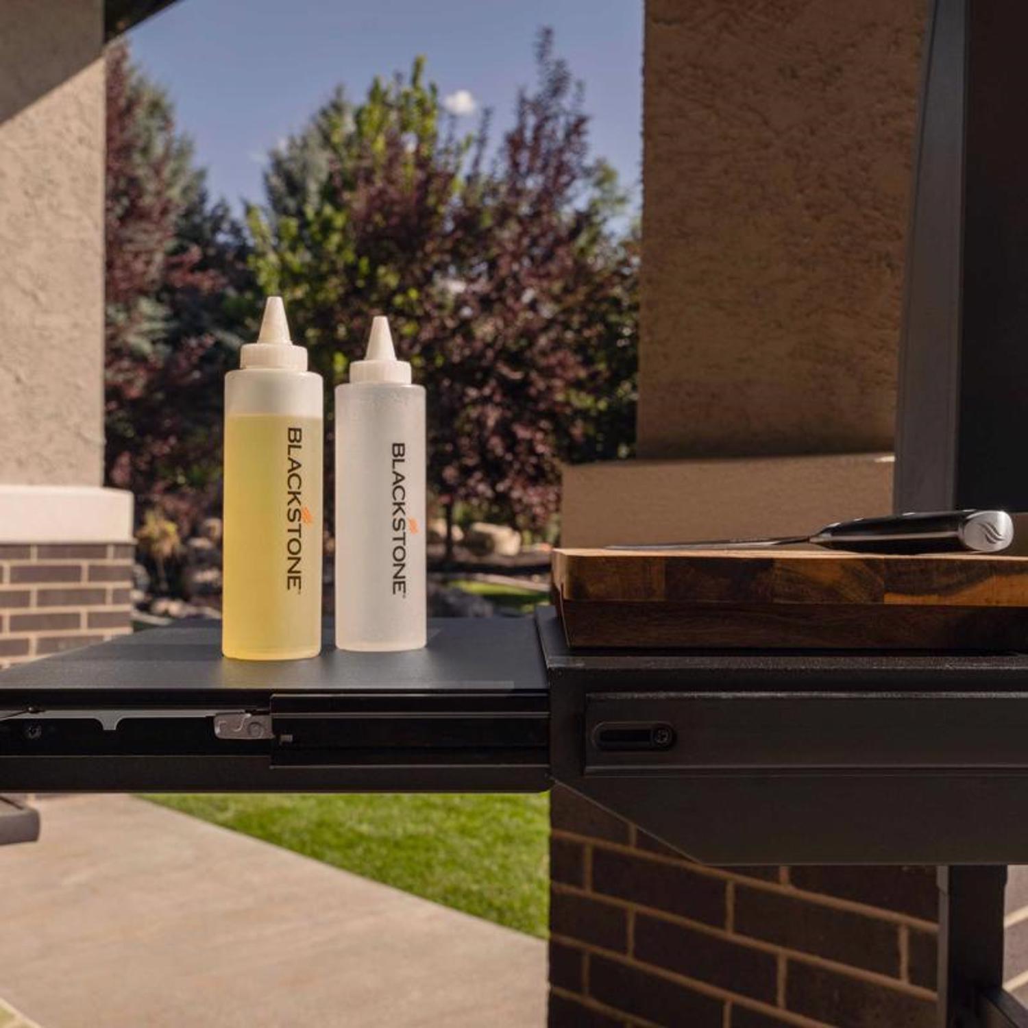 Blackstone Iron Forged 4 Burner Liquid Propane Outdoor Griddle with Hood Black