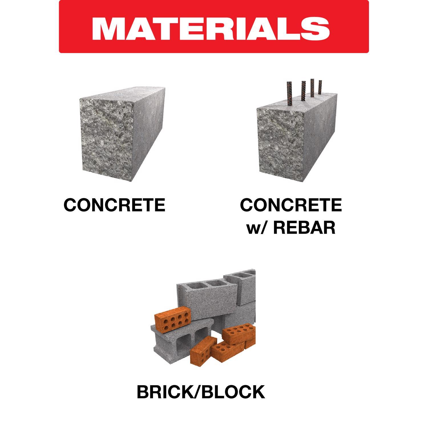 Diablo Rebar Demon 5/16 in. X 6 in. L Carbide Hammer Drill Bit SDS-Plus Shank 1 pk