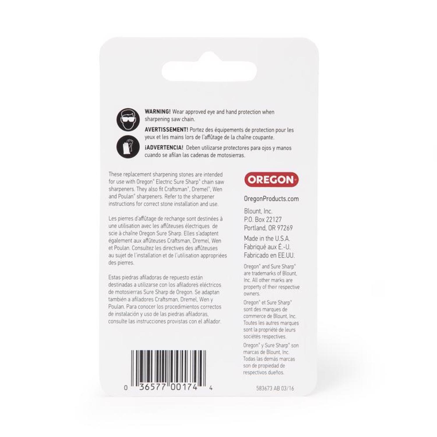 Oregon Sure Sharp Replacement Sharpening Stones