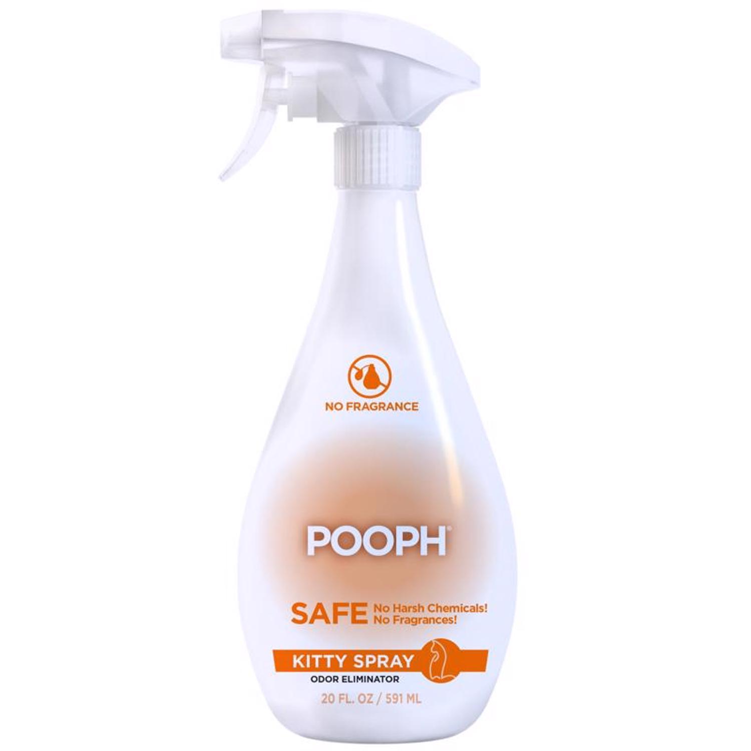 Pooph Kitty Litter Cat Liquid Litter Box Odor Destroyer 20 oz