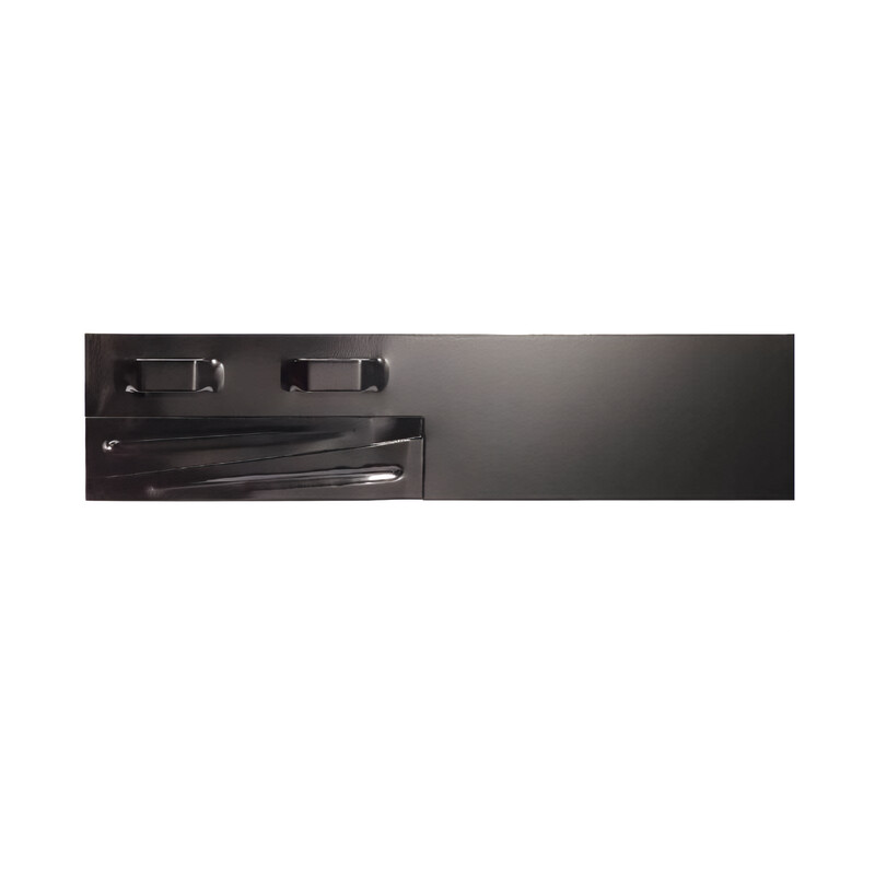 COL-MET 4-in. X 8-Foot Black Steel Landscape Edging