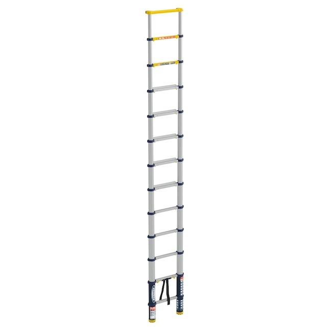 Werner TS1250 12.5-ft ( 16-ft Reach Height ) Aluminum Type 1A - 300 lbs. Load Capacity Telescoping Extension Ladder