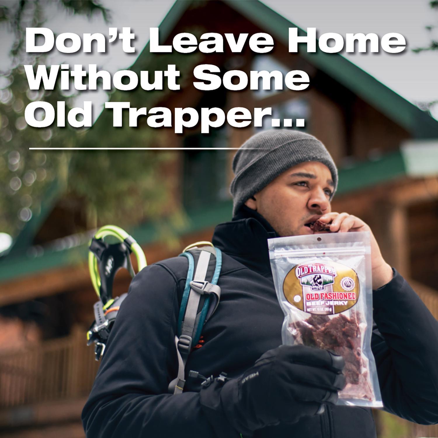 Old Trapper Old Fashioned Beef Jerky 10 oz Bagged