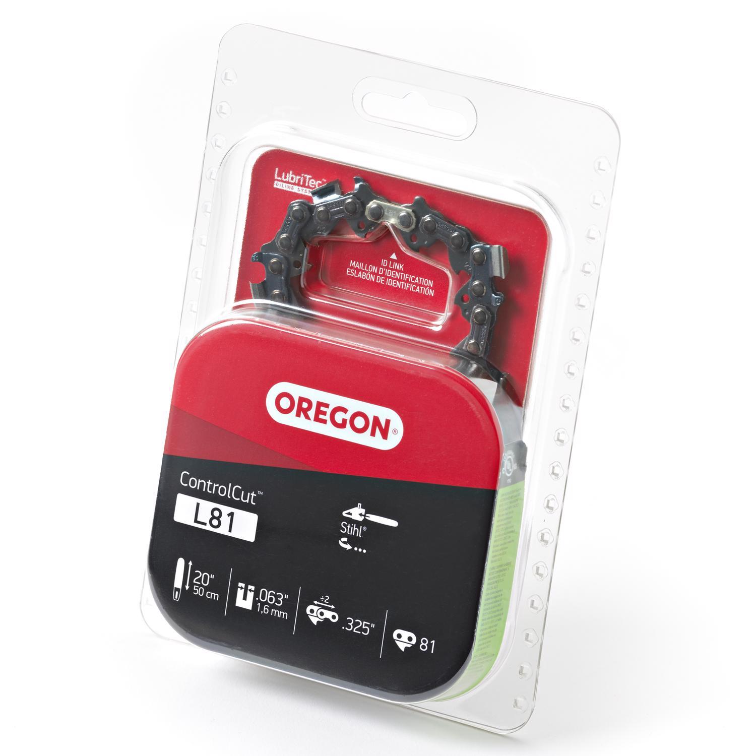 Oregon ControlCut L81 20 in. Chainsaw Chain 81 links